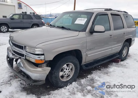 2001 Chevrolet Tahoe Lt из США, поврежденный, VIN 1GNEK13T51J270629